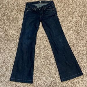 For all mankind flare jeans tailorless
